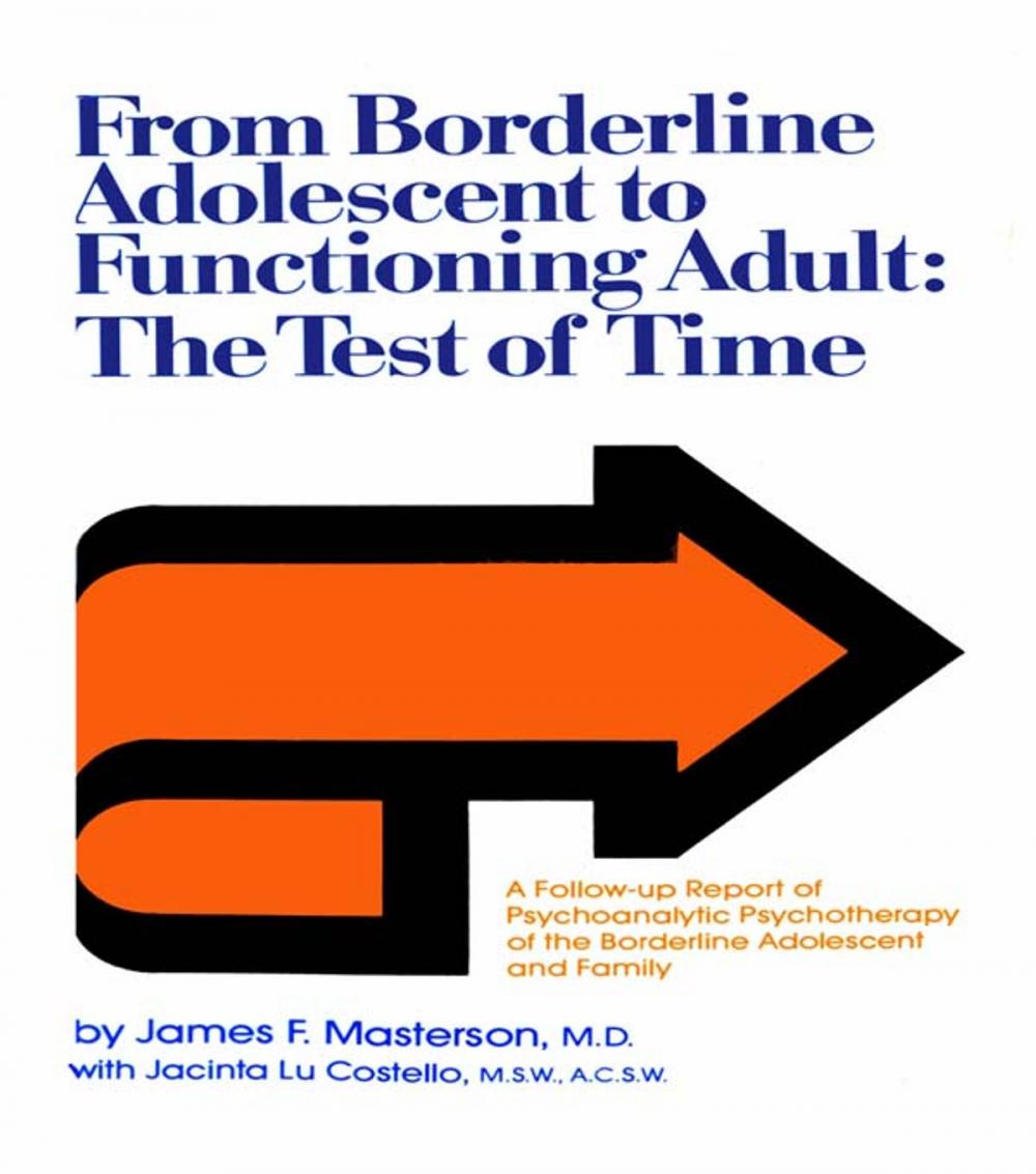 Big bigCover of From Borderline Adolescent to Functioning Adult