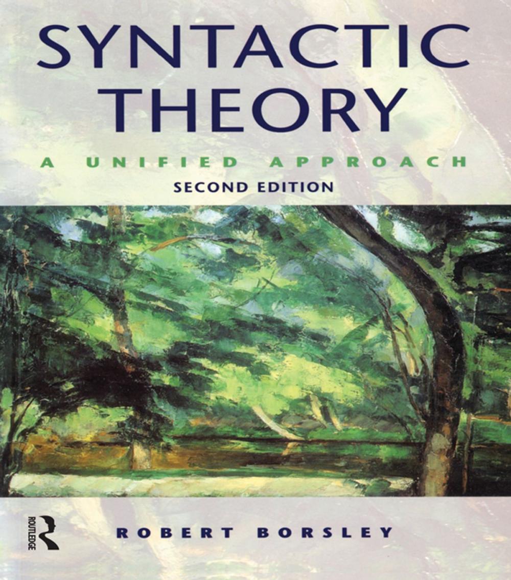 Big bigCover of Syntactic Theory