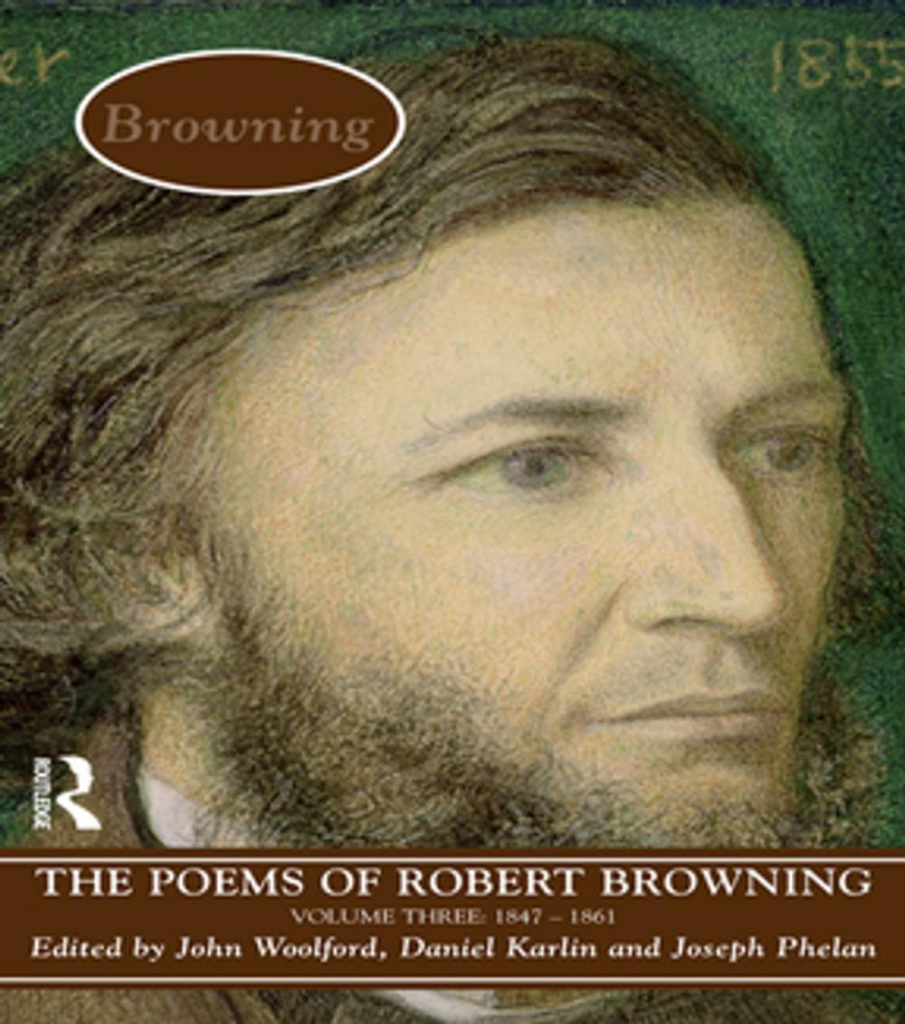 Big bigCover of The Poems of Browning: Volume Three