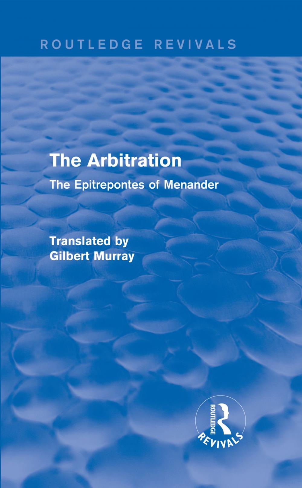 Big bigCover of The Arbitration (Routledge Revivals)