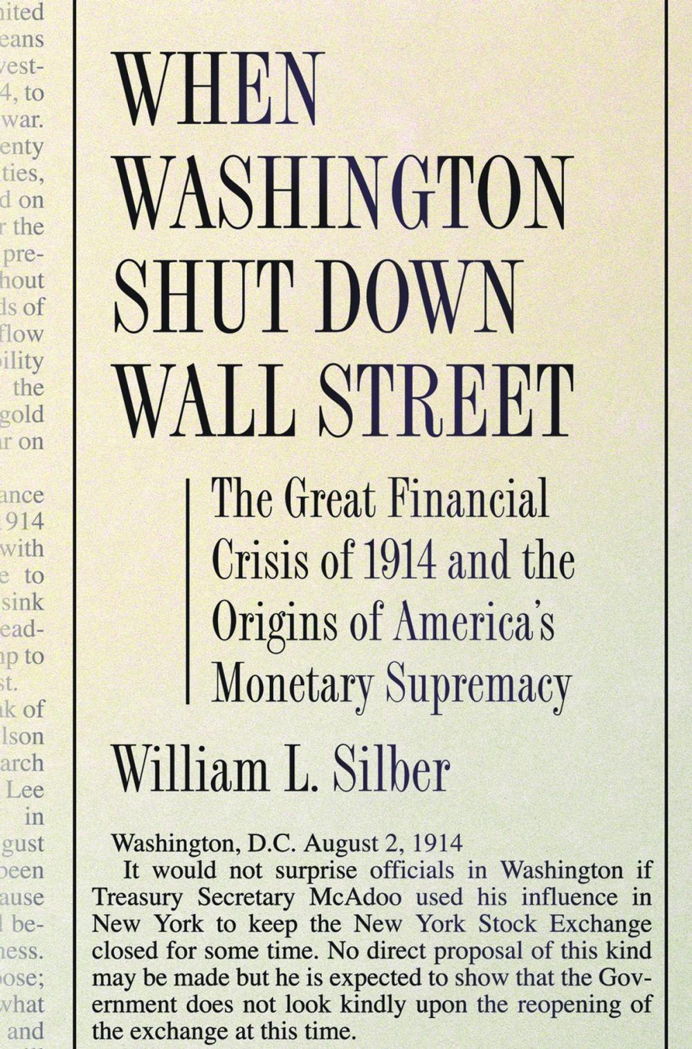 Big bigCover of When Washington Shut Down Wall Street