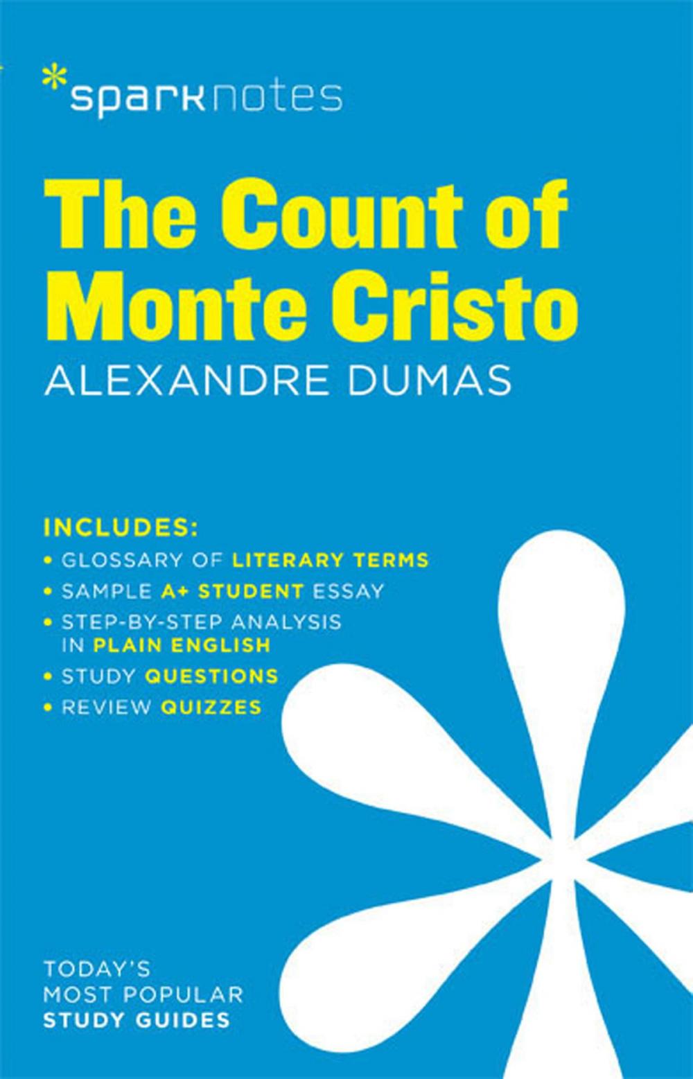 Big bigCover of The Count of Monte Cristo SparkNotes Literature Guide