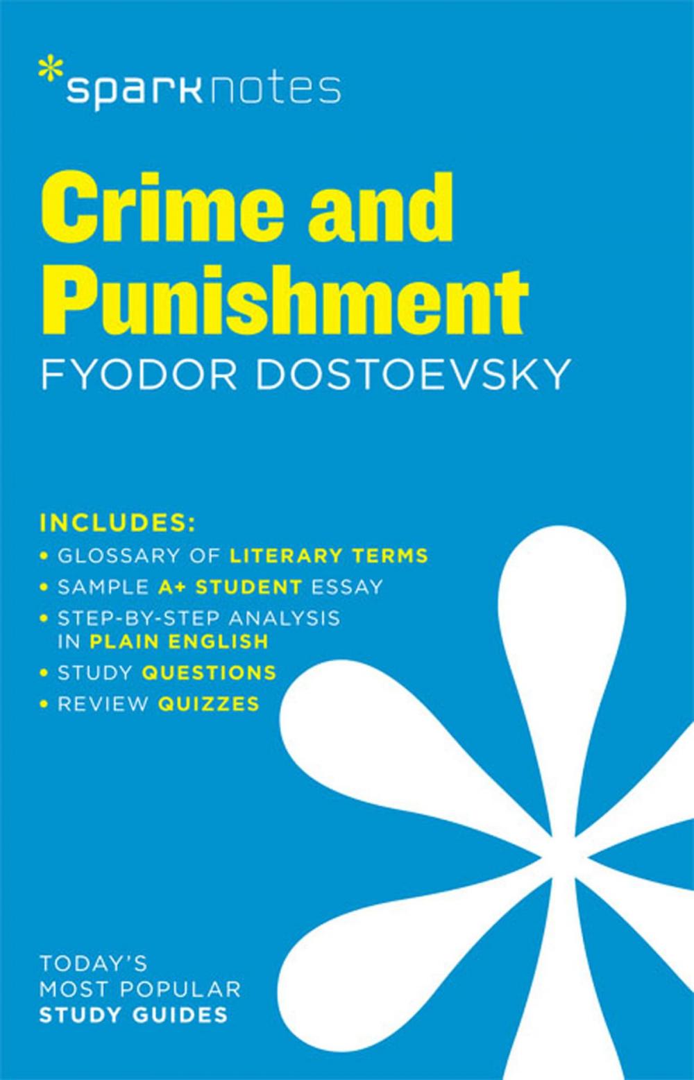 Big bigCover of Crime and Punishment SparkNotes Literature Guide