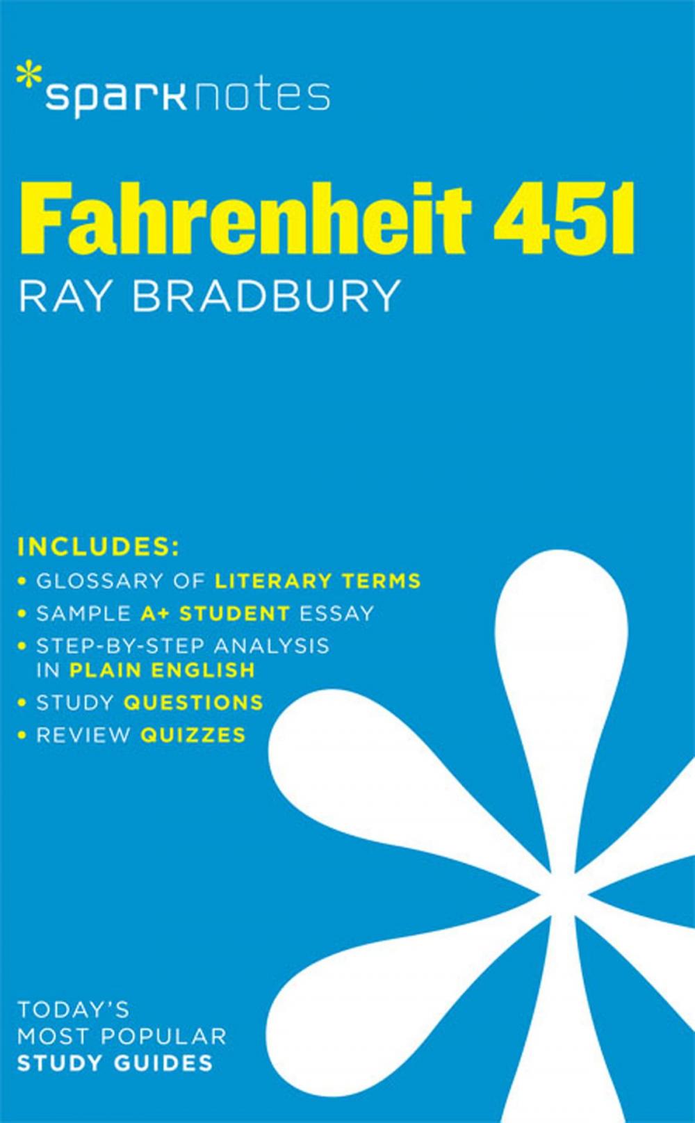 Big bigCover of Fahrenheit 451 SparkNotes Literature Guide