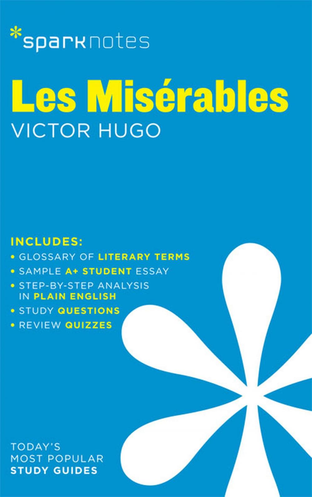 Big bigCover of Les Miserables SparkNotes Literature Guide