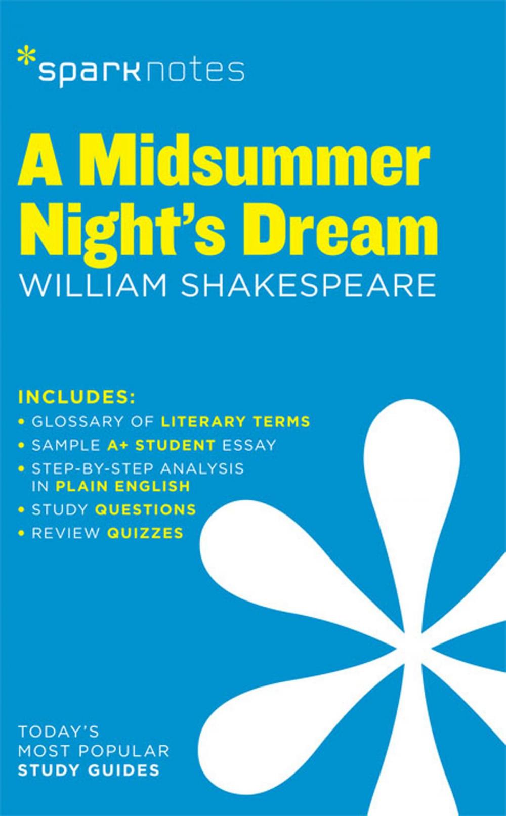 Big bigCover of A Midsummer Night's Dream SparkNotes Literature Guide