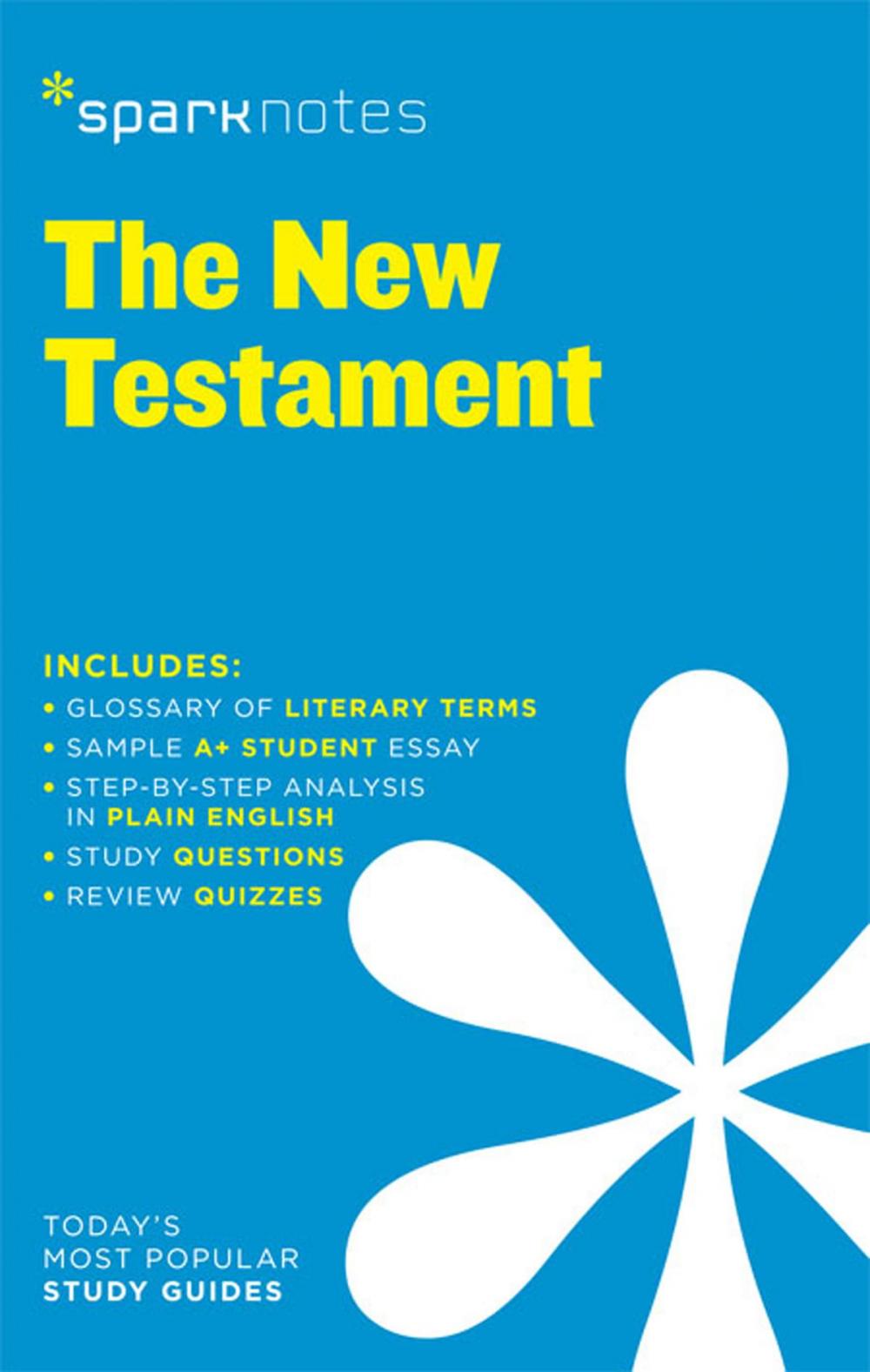 Big bigCover of New Testament SparkNotes Literature Guide