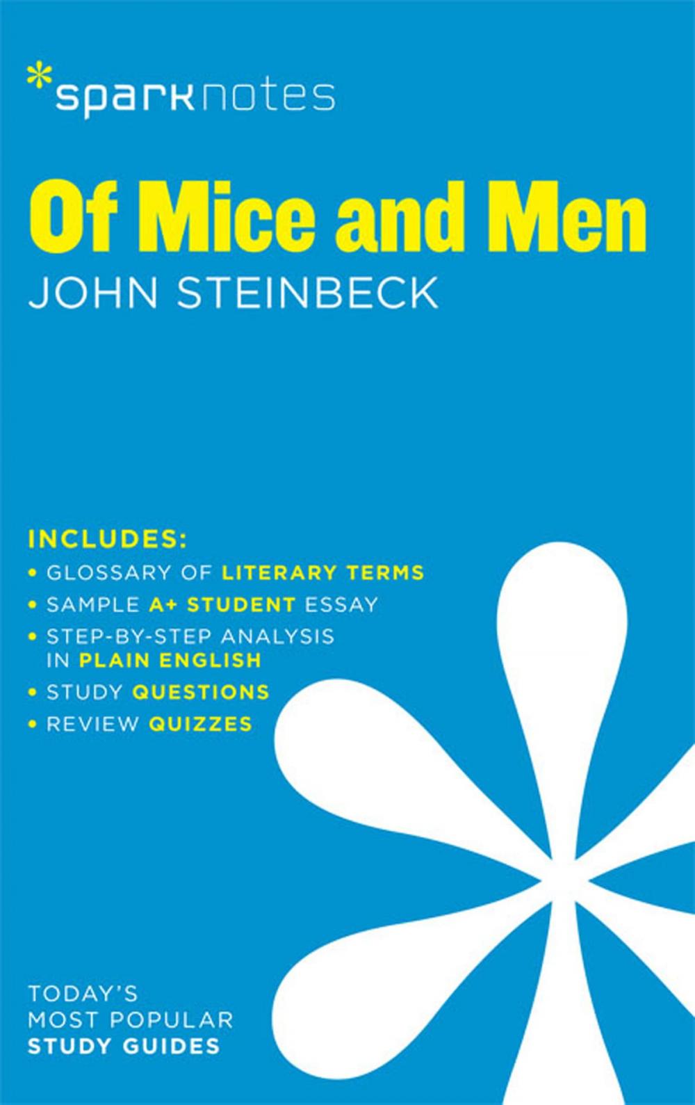 Big bigCover of Of Mice and Men SparkNotes Literature Guide