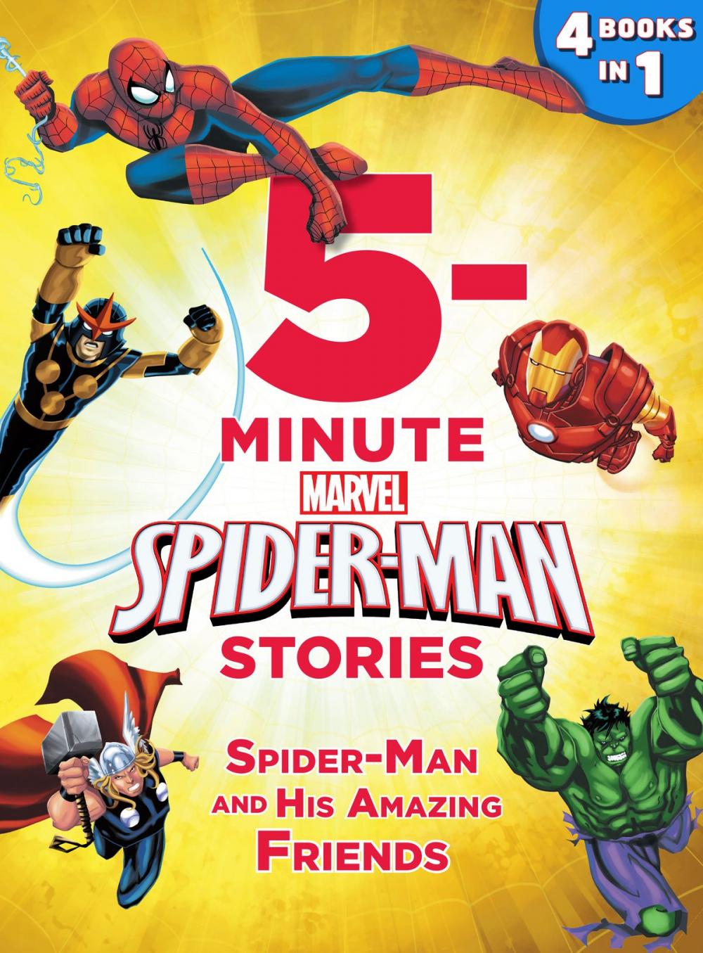 Big bigCover of 5-Minute Spider-Man Stories: Spider-Man and his Amazing Friends