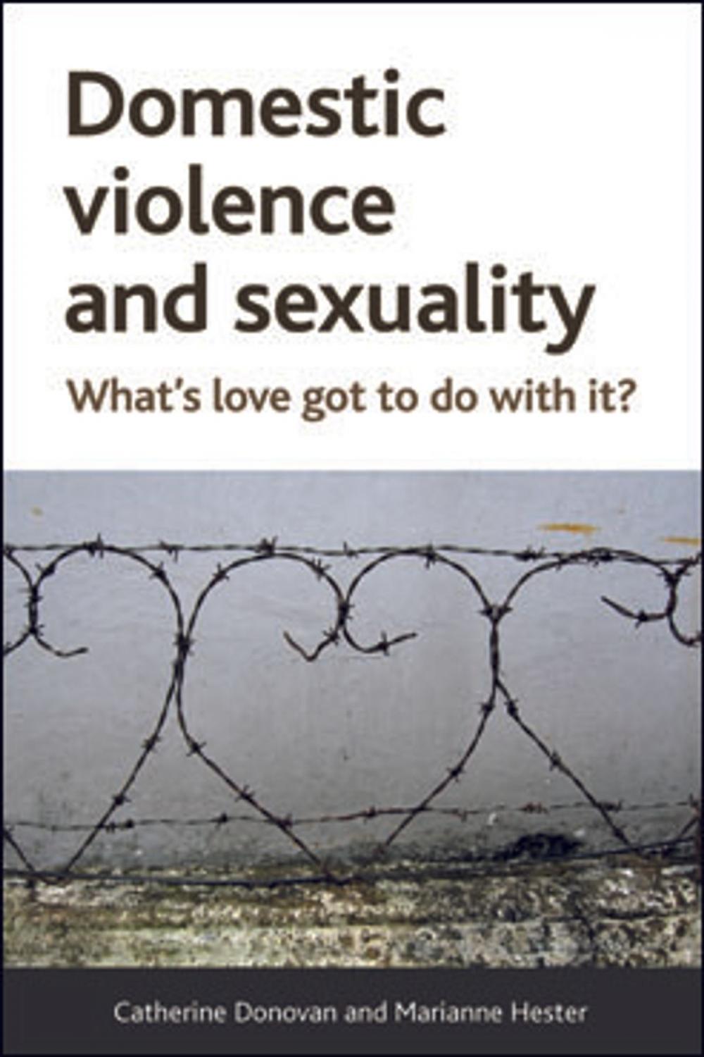 Big bigCover of Domestic violence and sexuality