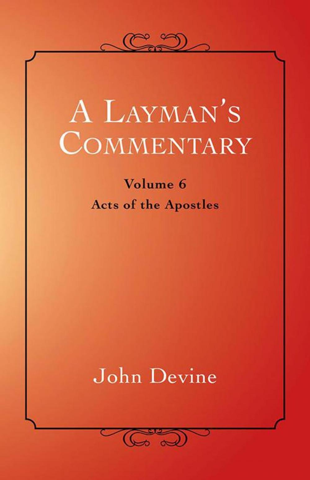 Big bigCover of A Layman’S Commentary Volume 6