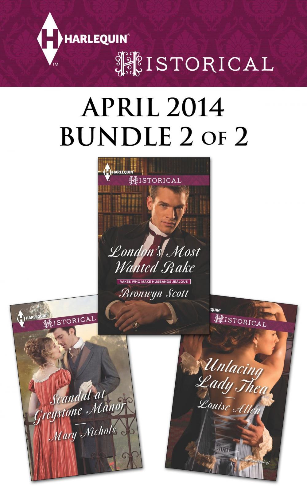 Big bigCover of Harlequin Historical April 2014 - Bundle 2 of 2