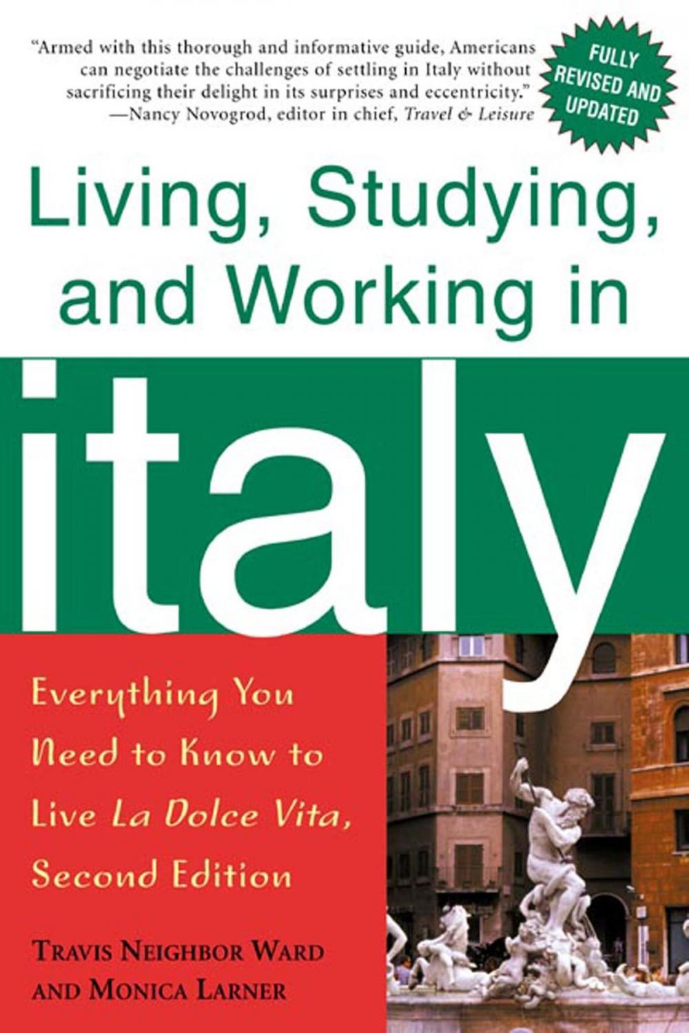 Big bigCover of Living, Studying, and Working in Italy