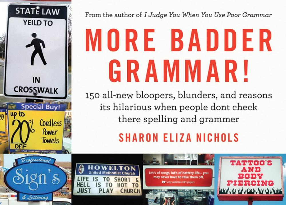 Big bigCover of More Badder Grammar!