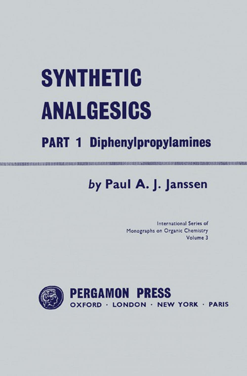 Big bigCover of Synthetic Analgesics