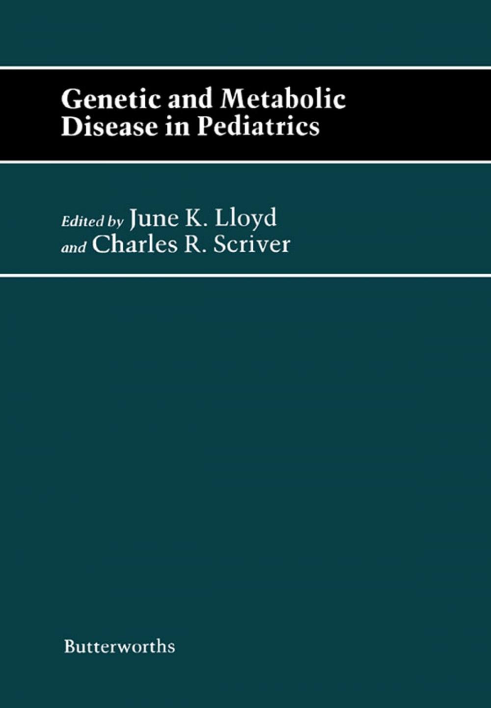 Big bigCover of Genetic and Metabolic Disease in Pediatrics