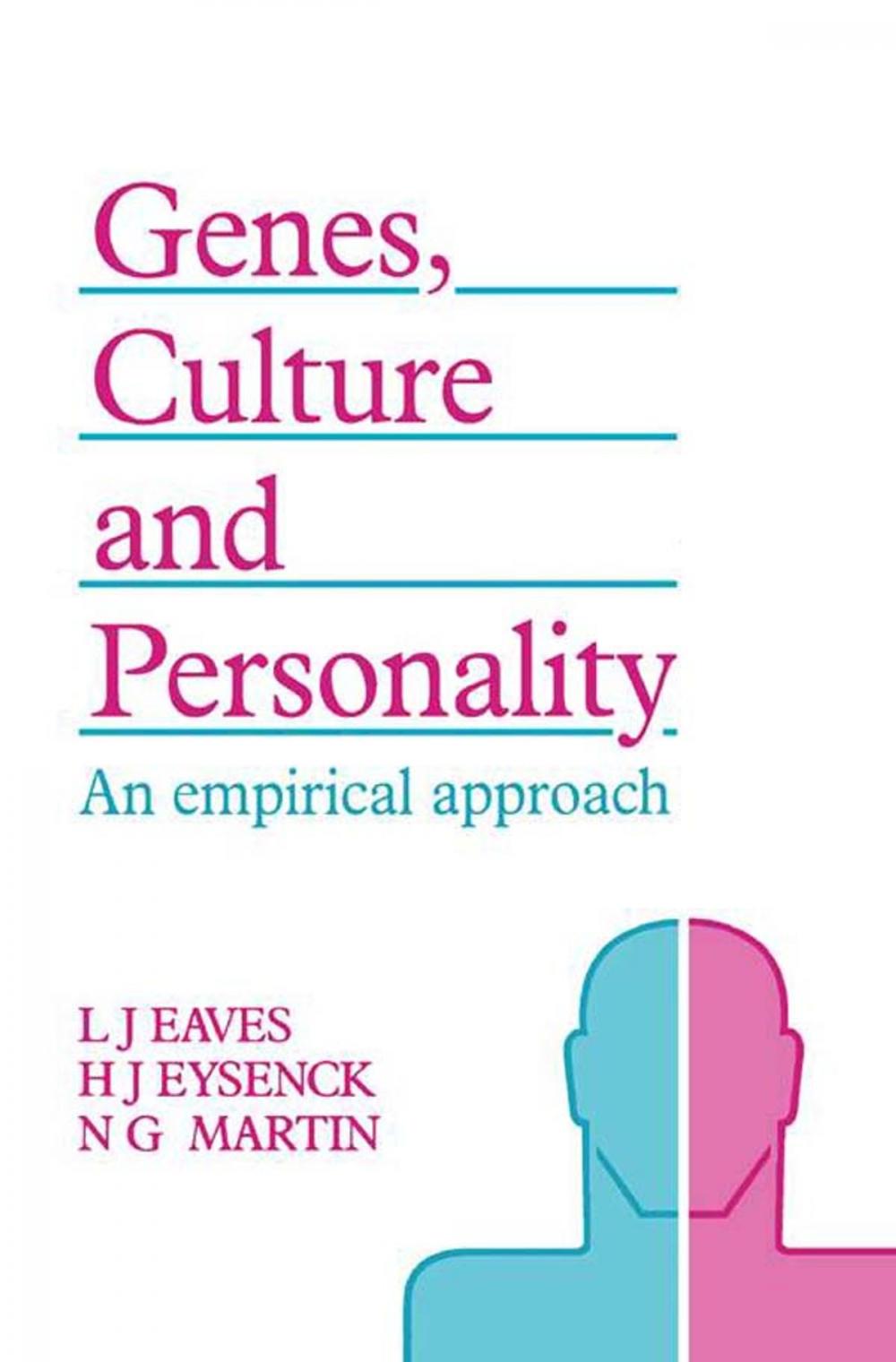 Big bigCover of Genes, Culture, and Personality