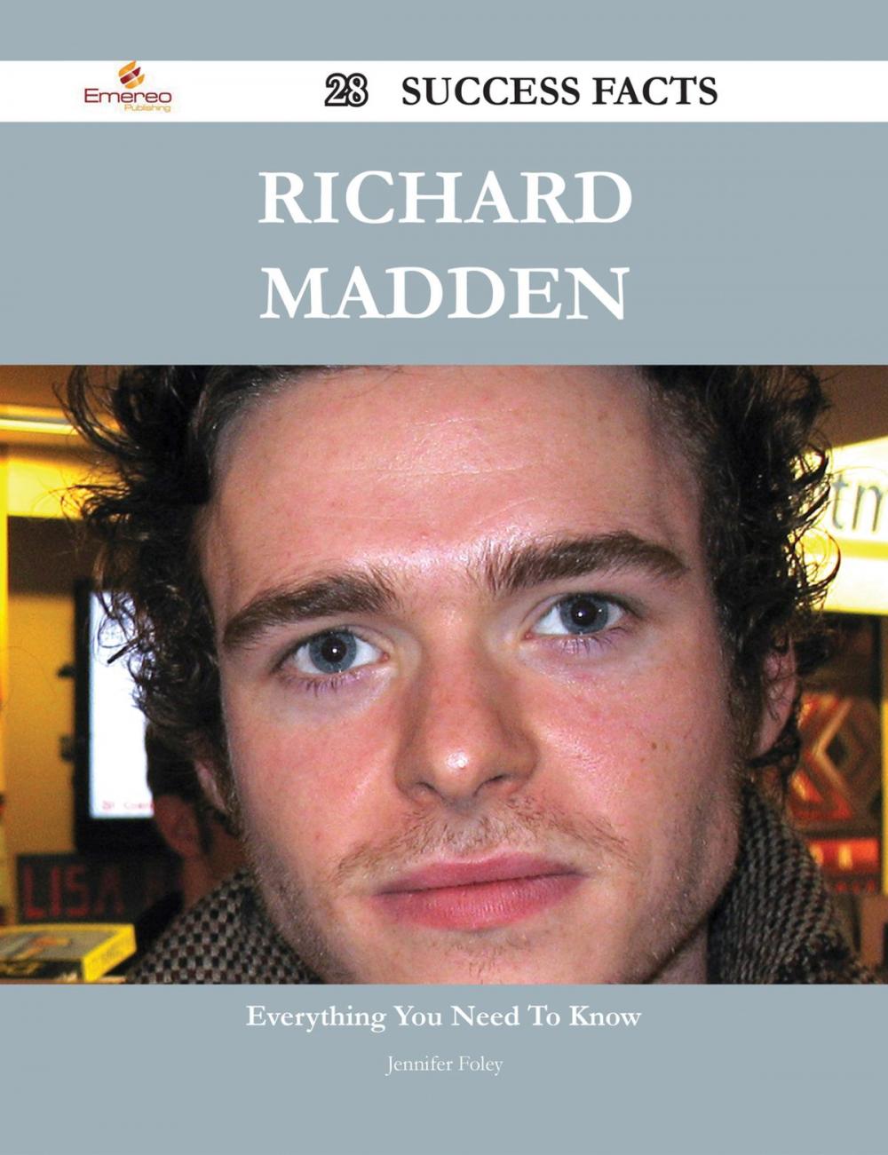 Big bigCover of Richard Madden 28 Success Facts - Everything you need to know about Richard Madden