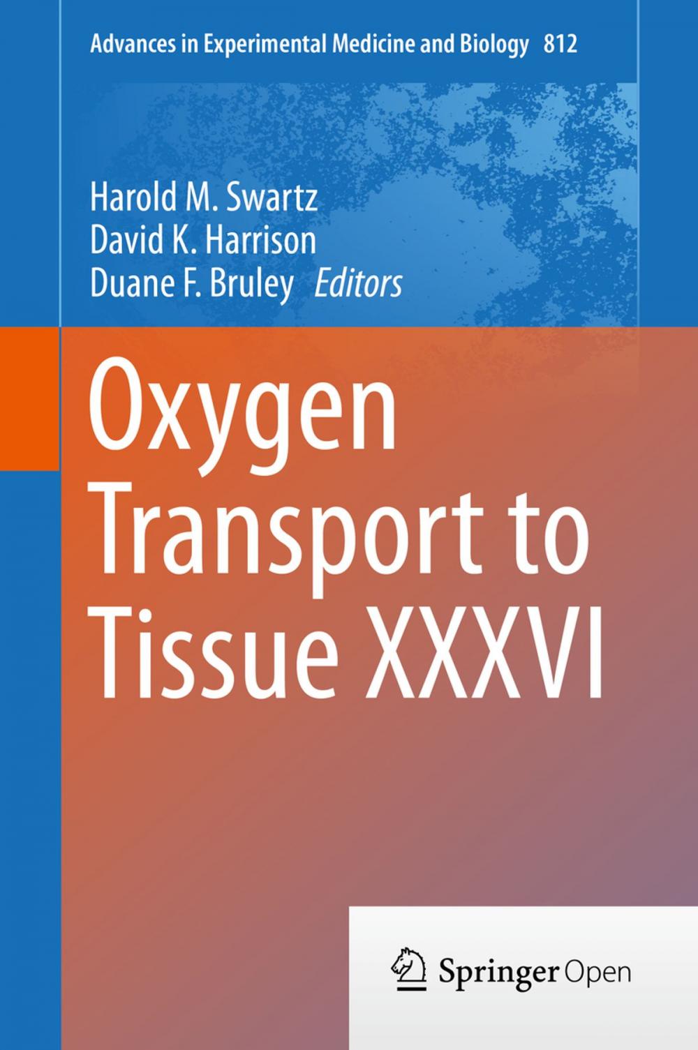 Big bigCover of Oxygen Transport to Tissue XXXVI