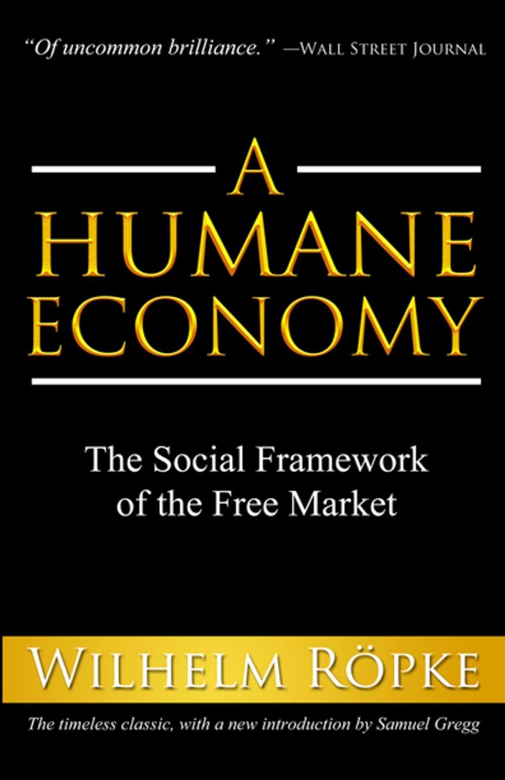 Big bigCover of A Humane Economy