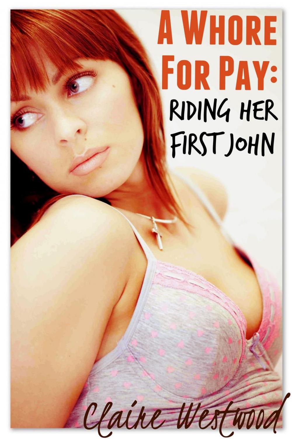 Big bigCover of Riding Her First John - A Threesome, Interracial Public erotica tale