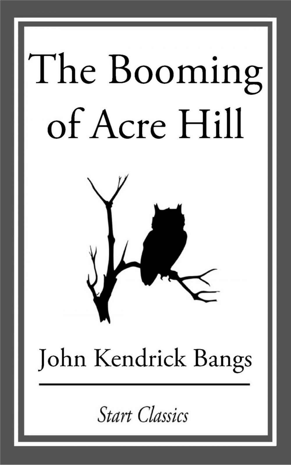 Big bigCover of The Booming of Acre Hill