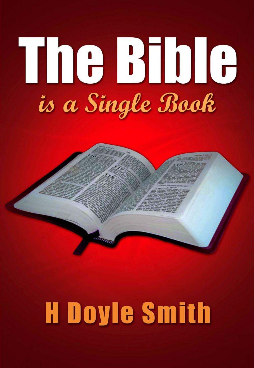 Big bigCover of The Bible is a Single Book