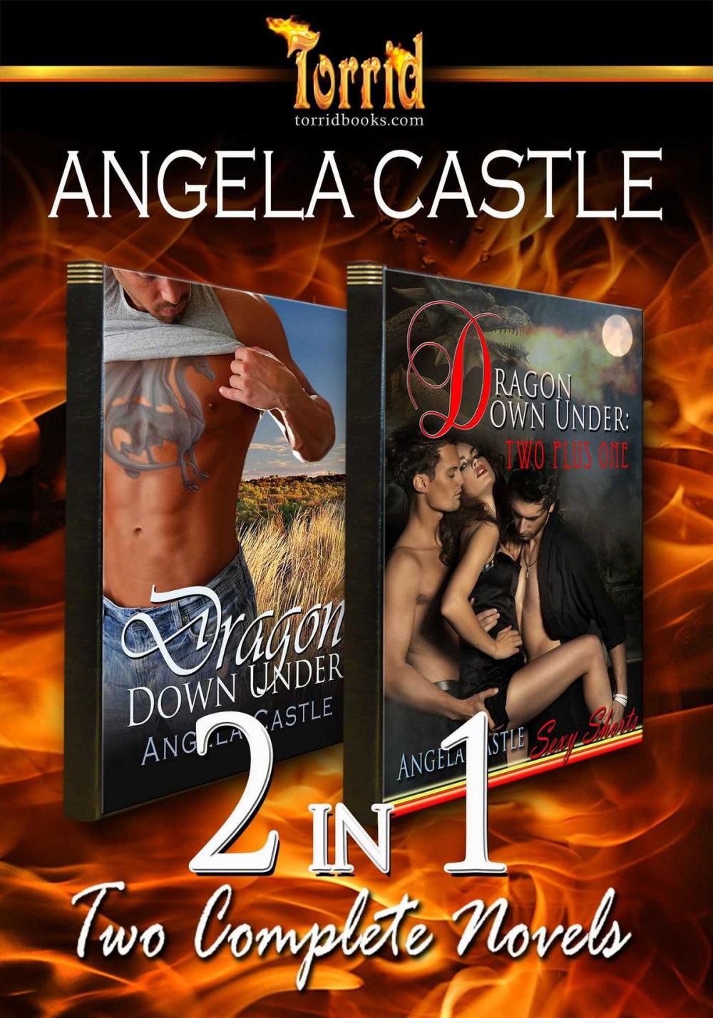 Big bigCover of 2-in-1: Angela Castle - Dragon Down Under & Dragon Down Under Two Plus One