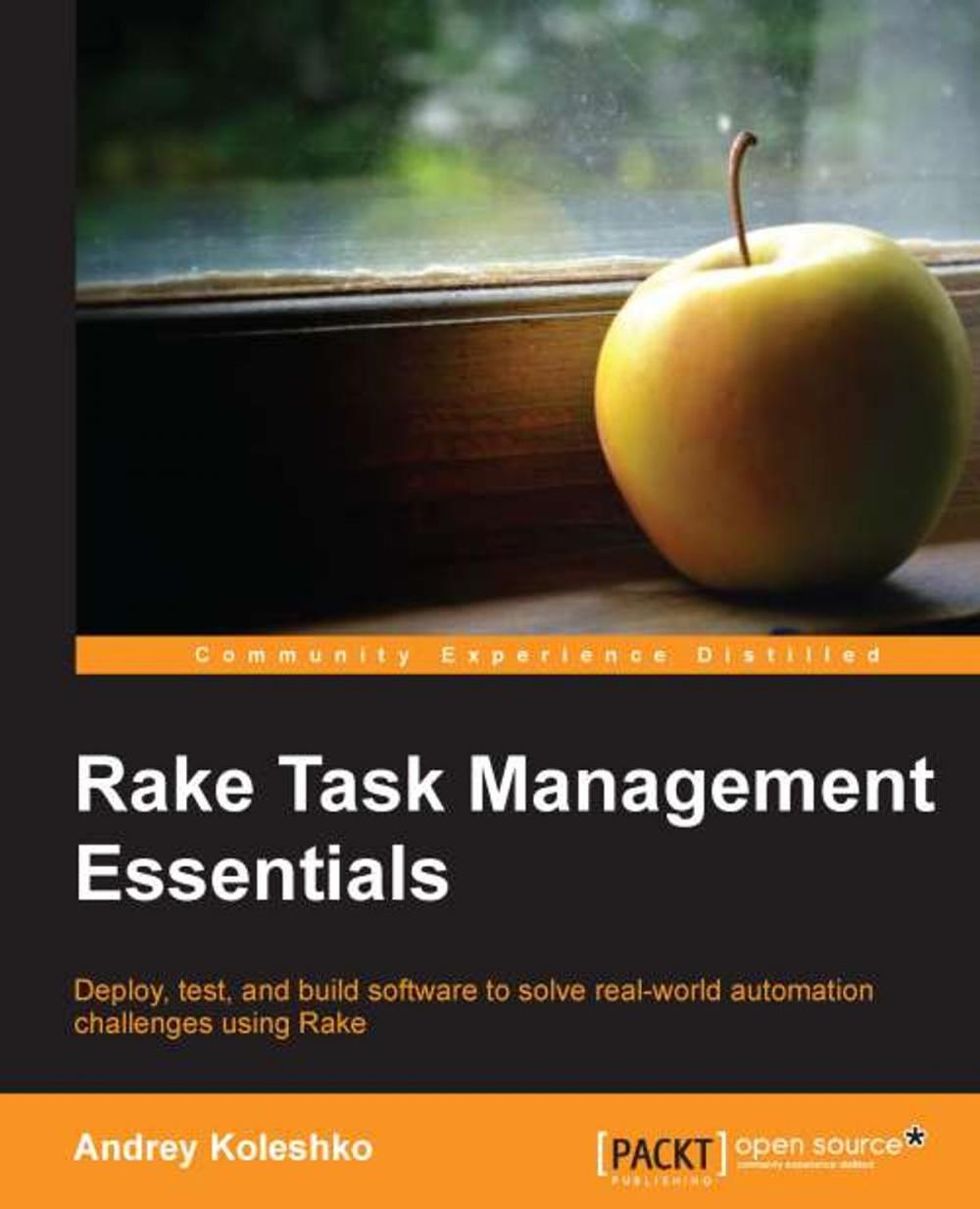 Big bigCover of Rake Task Management Essentials