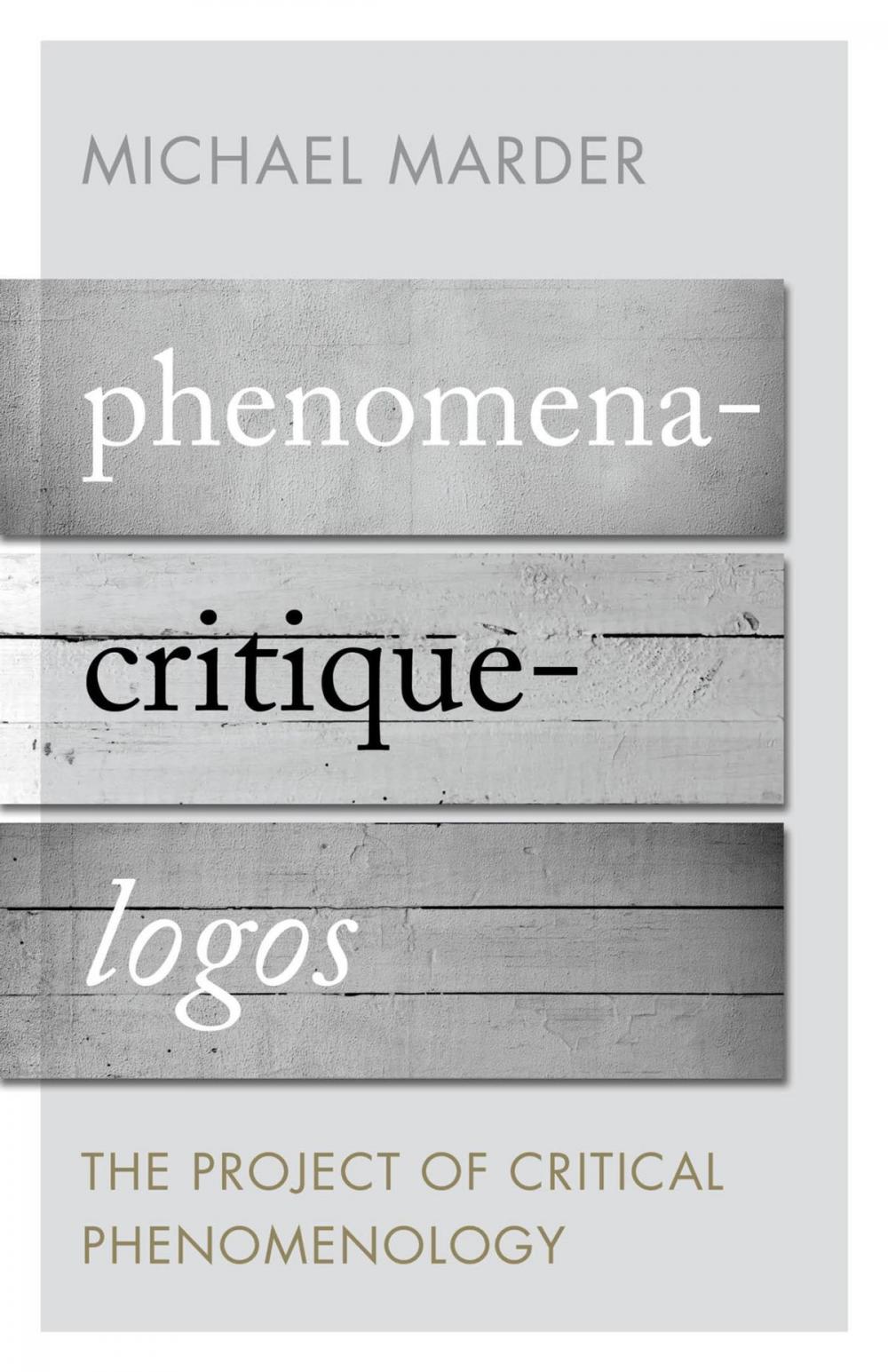 Big bigCover of Phenomena-Critique-Logos