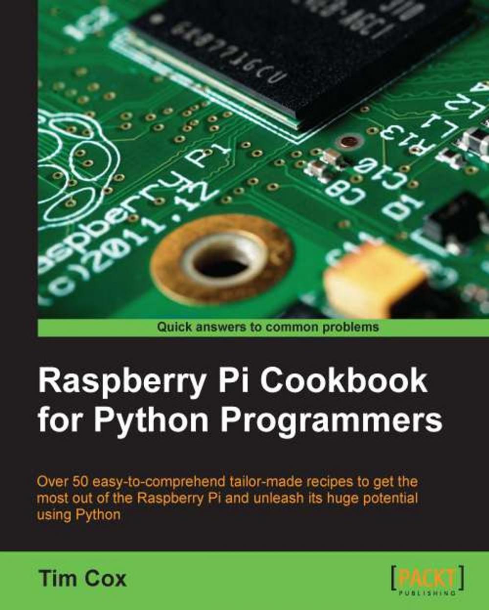 Big bigCover of Raspberry Pi Cookbook for Python Programmers