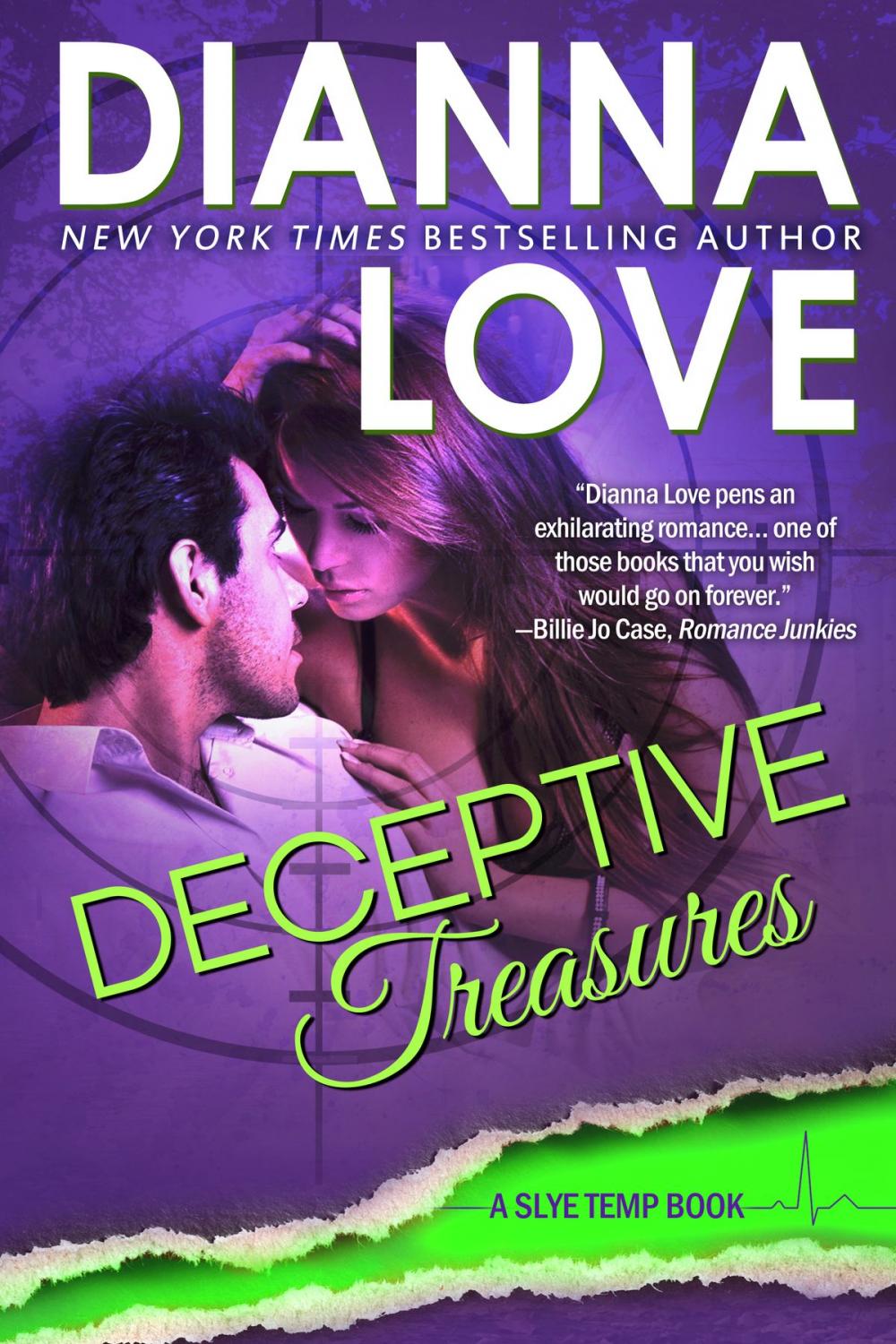 Big bigCover of Deceptive Treasures: Slye Temp book 4