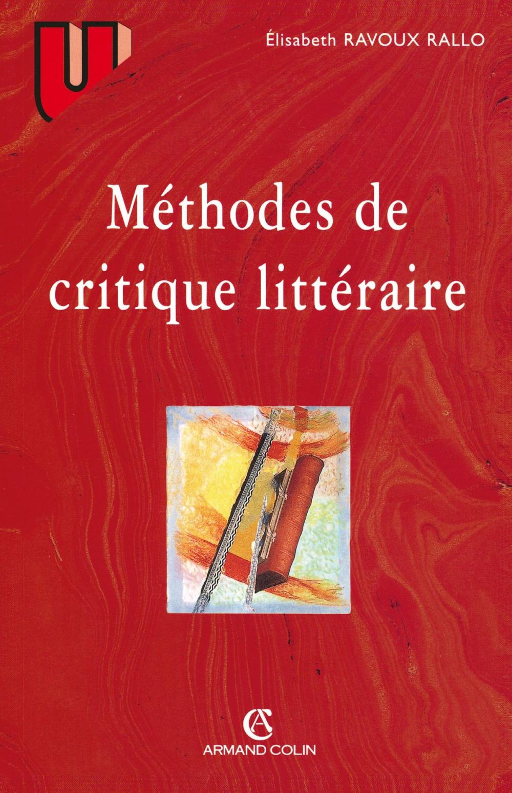 Big bigCover of Méthodes de critique littéraire