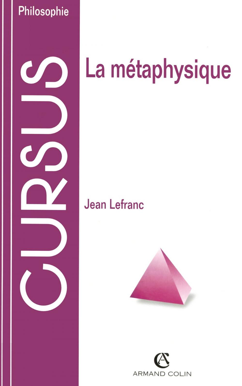 Big bigCover of La métaphysique