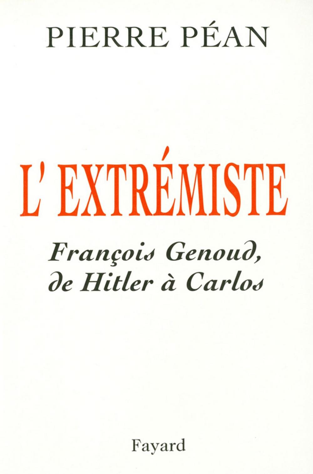 Big bigCover of L'Extrémiste