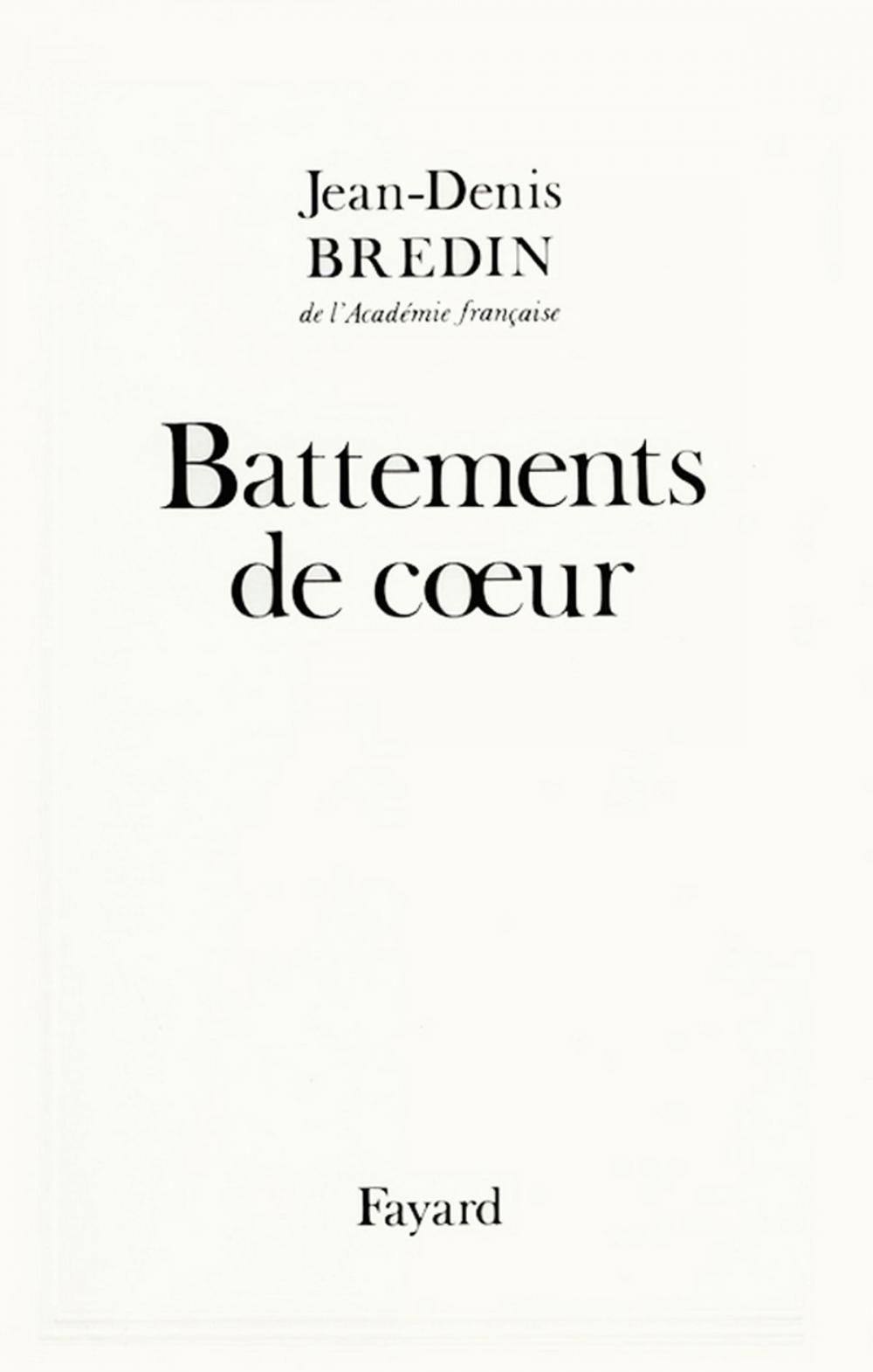 Big bigCover of Battements de coeur