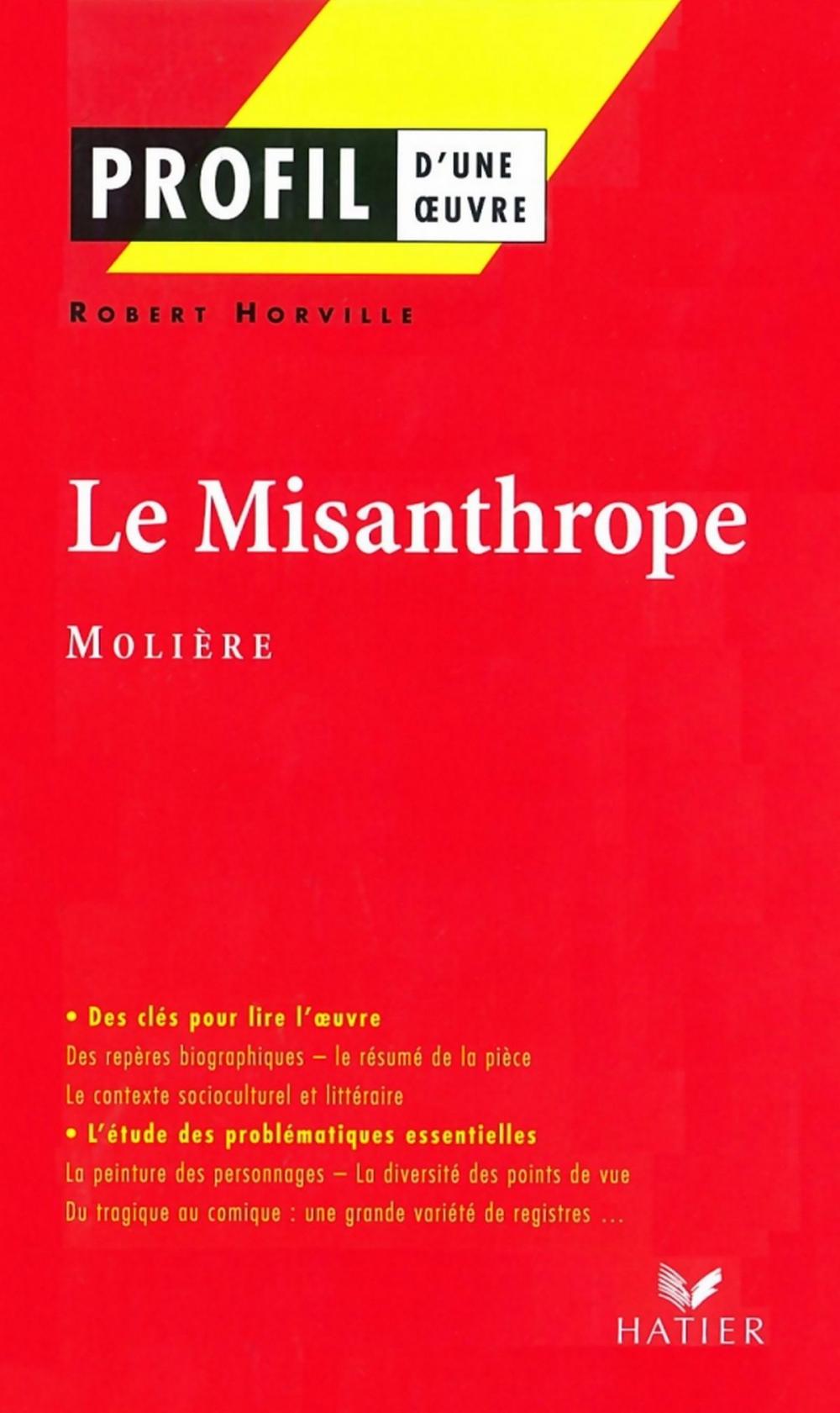 Big bigCover of Profil - Molière : Le Misanthrope