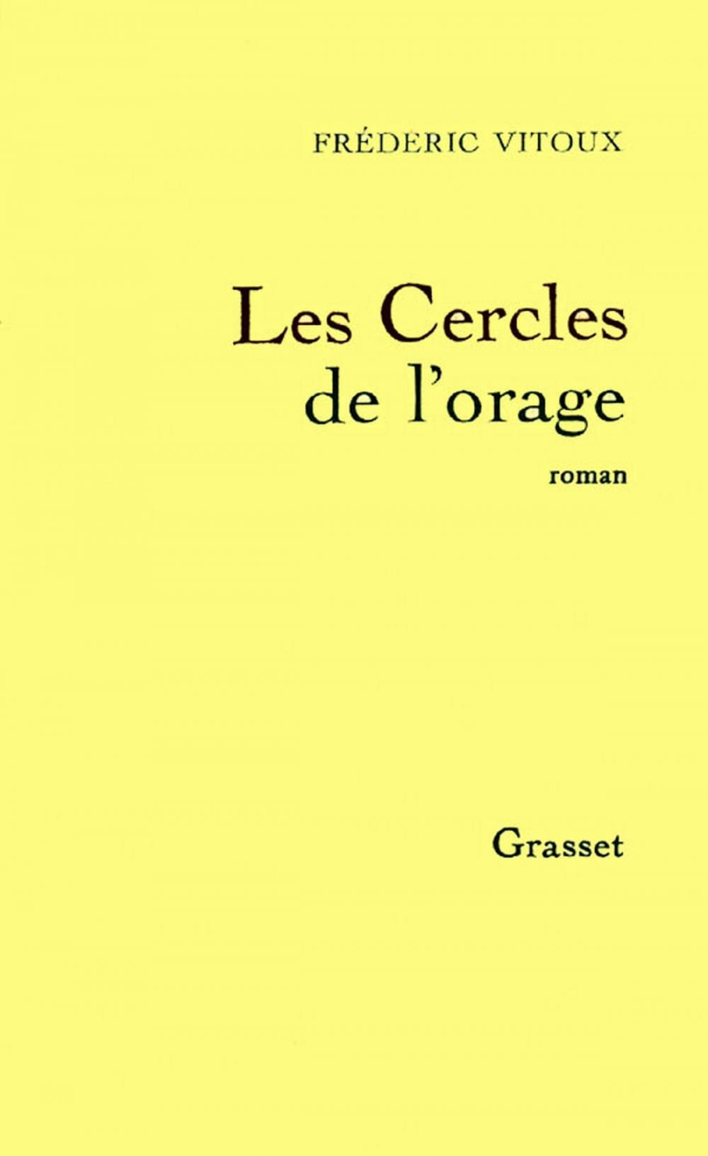 Big bigCover of Les cercles de l'orage