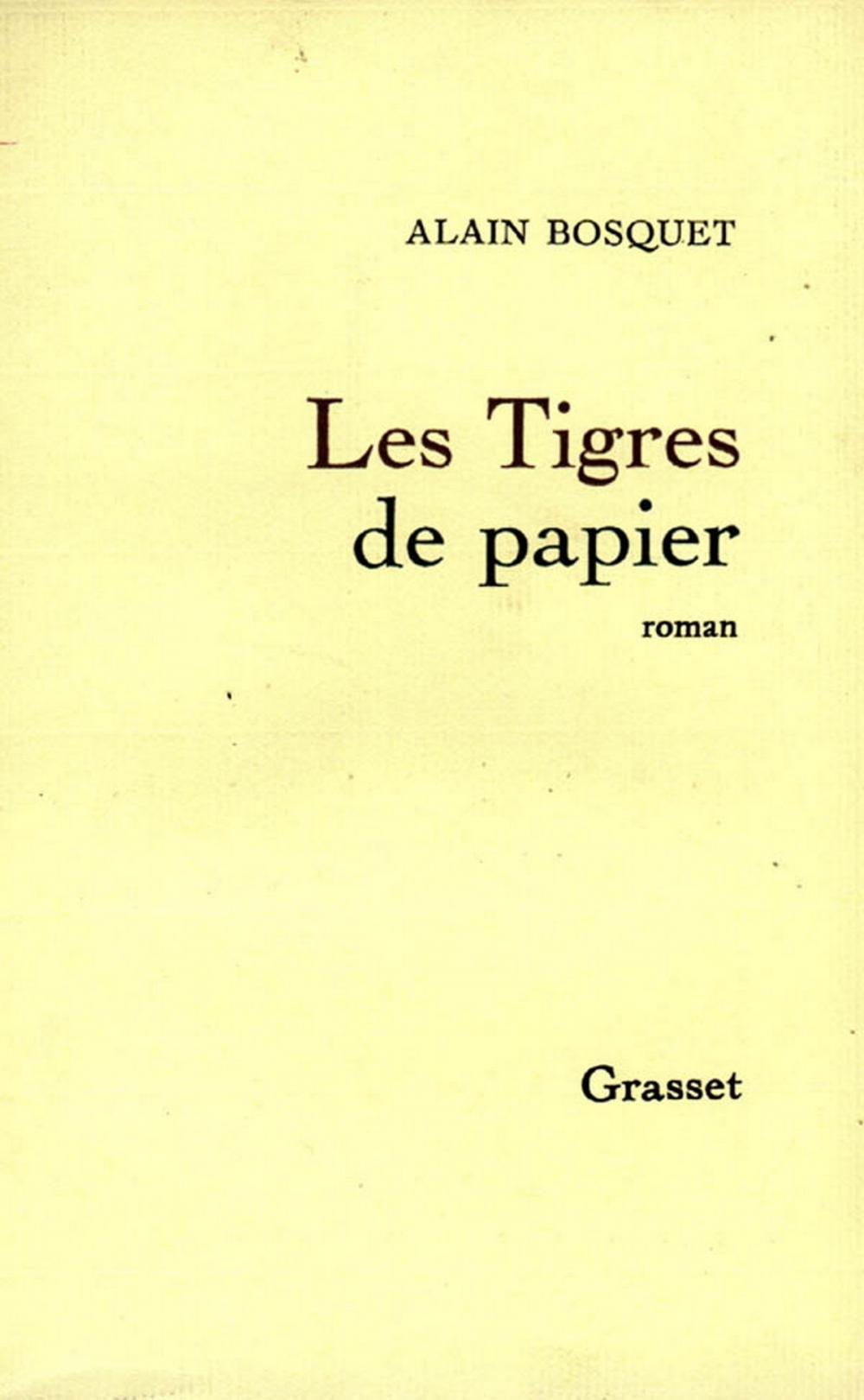 Big bigCover of Les tigres de papier