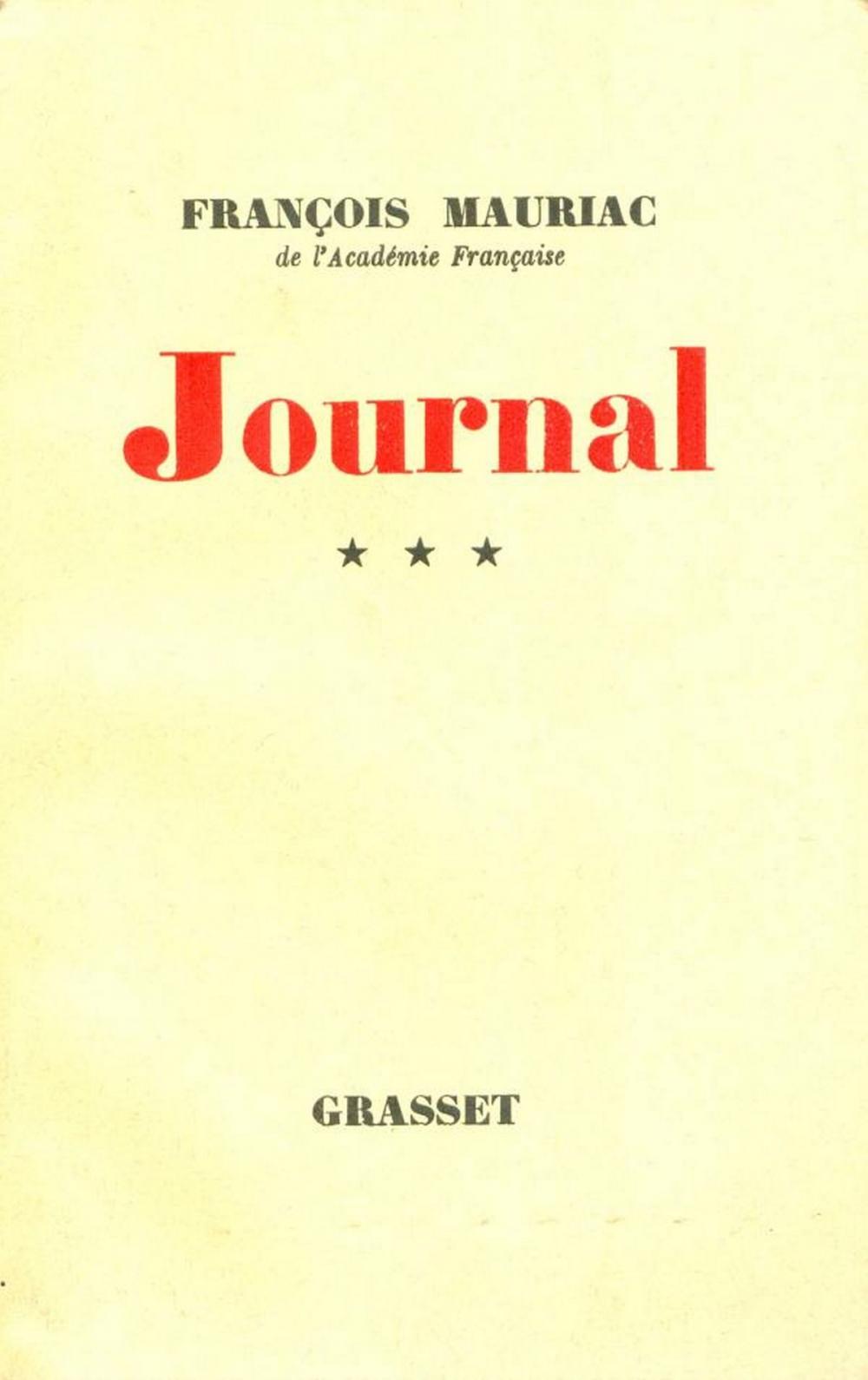 Big bigCover of Journal Tome 3