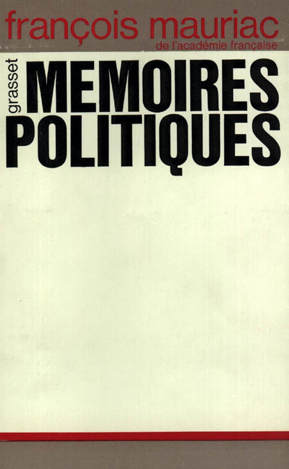 Big bigCover of Mémoires politiques