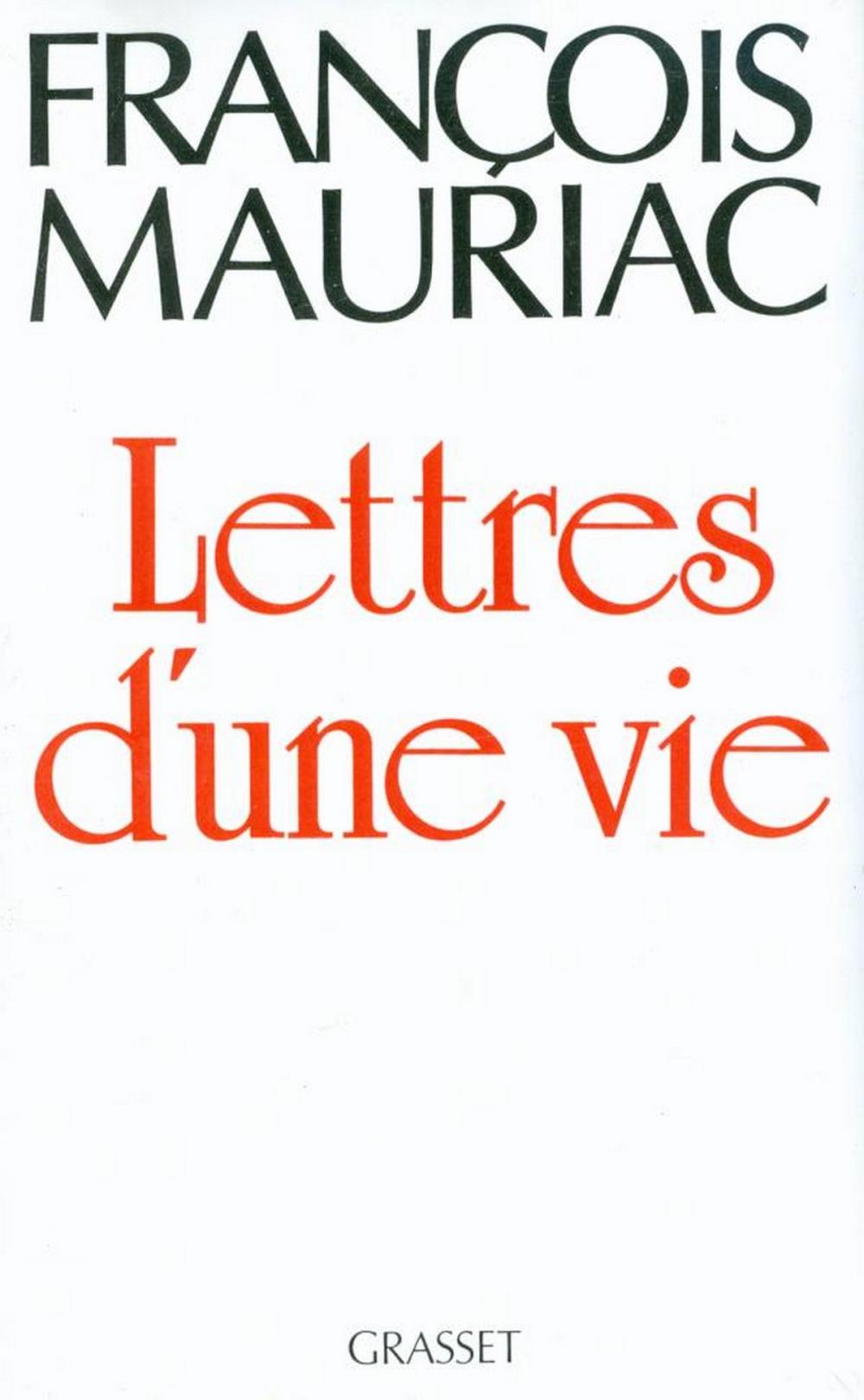 Big bigCover of Lettres d'une vie (1904-1969)