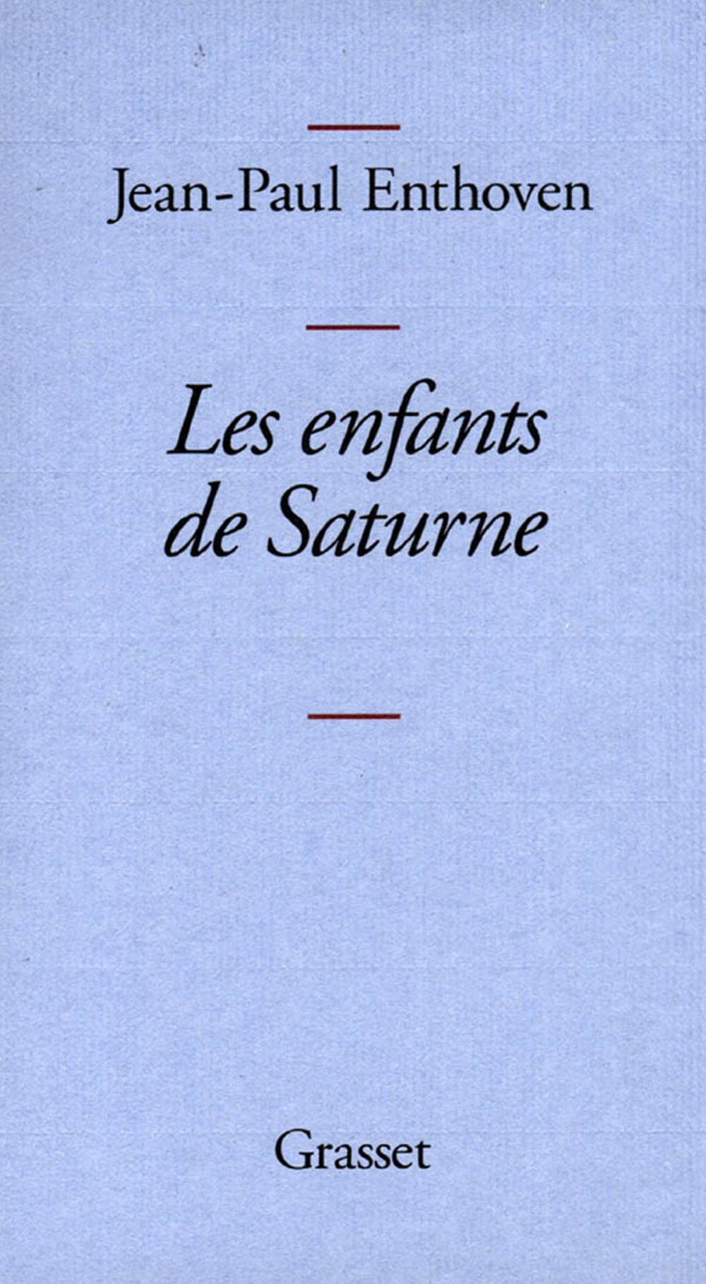 Big bigCover of Les enfants de Saturne