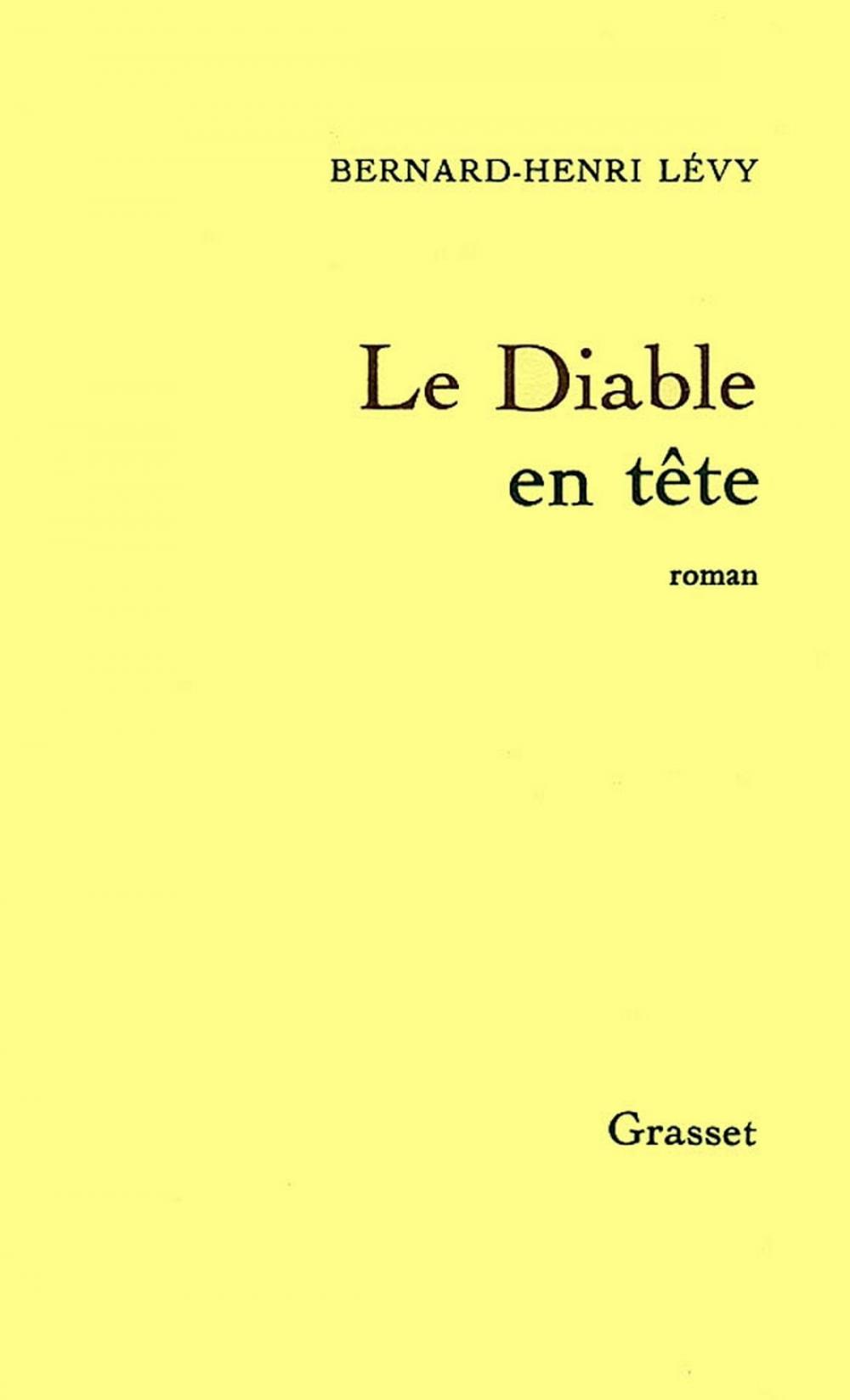 Big bigCover of Le diable en tête