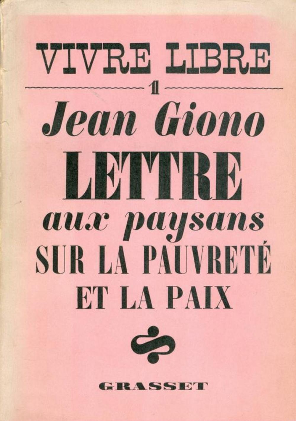 Big bigCover of Lettre aux paysans sur la pauvreté et la paix