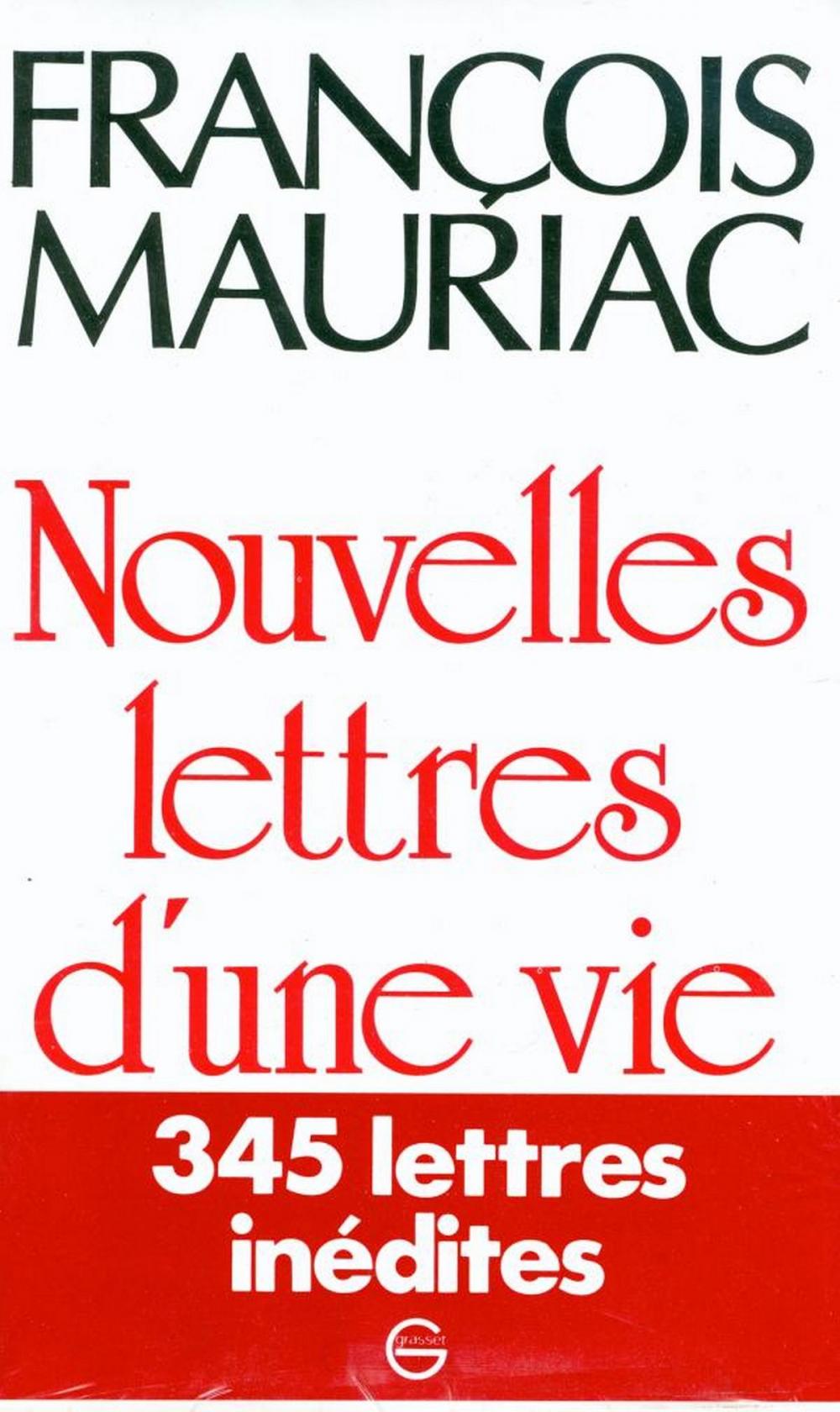 Big bigCover of Nouvelles Lettres d'une vie 1906-1970