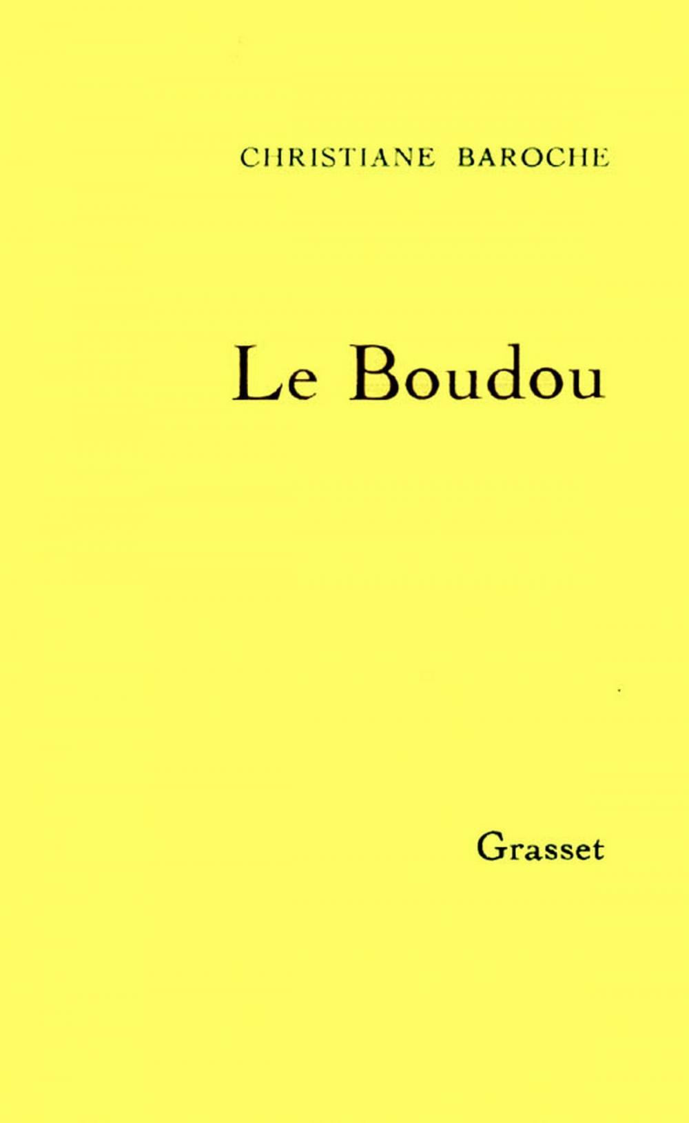 Big bigCover of Le Boudou