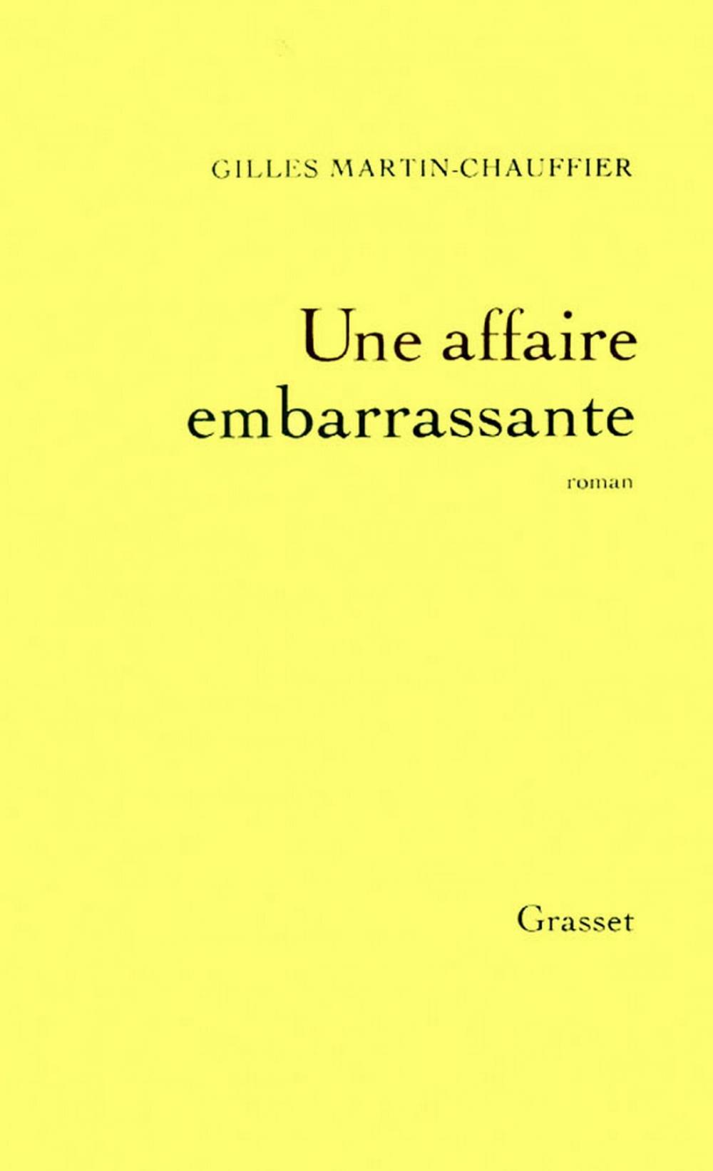 Big bigCover of Une affaire embarrassante