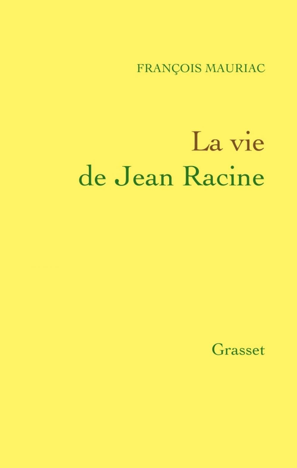 Big bigCover of La vie de Jean Racine