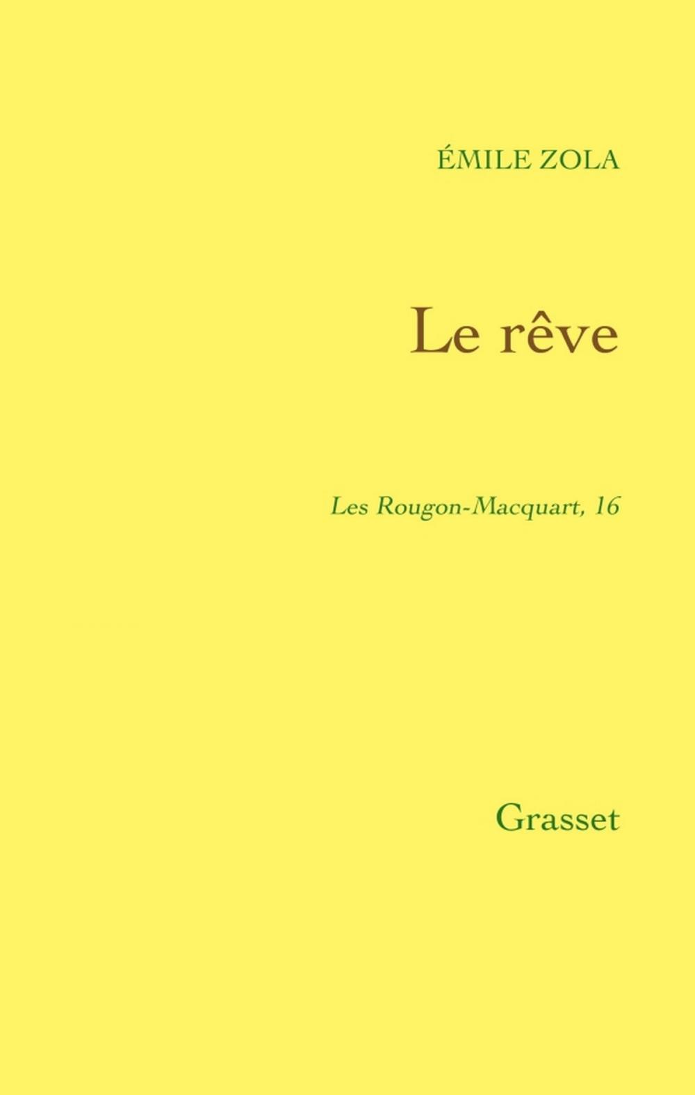 Big bigCover of Le rêve